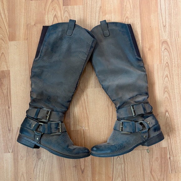 Maurices Shoes - Maurice’s Brown Boots with Buckles